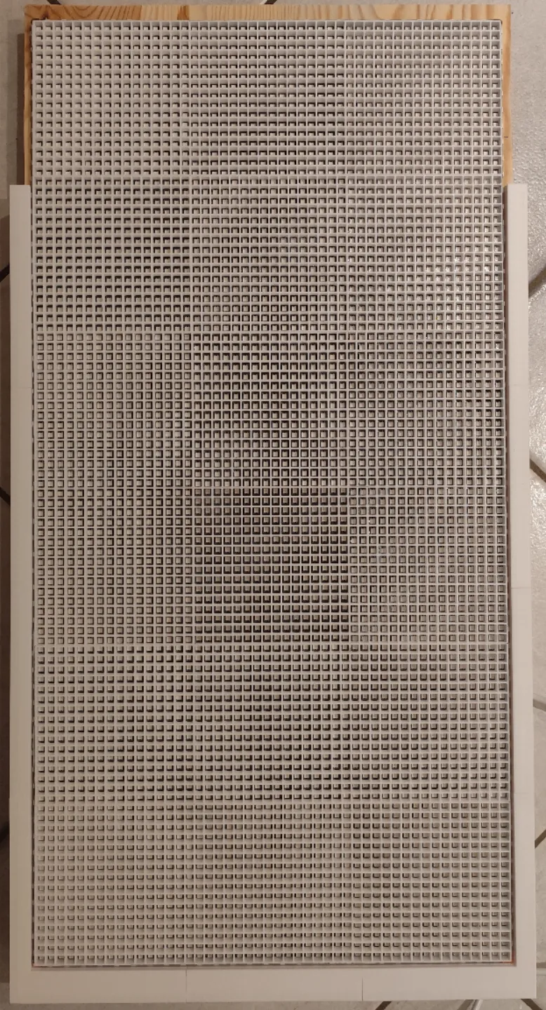 16x16 grid for use of externe diffusor
