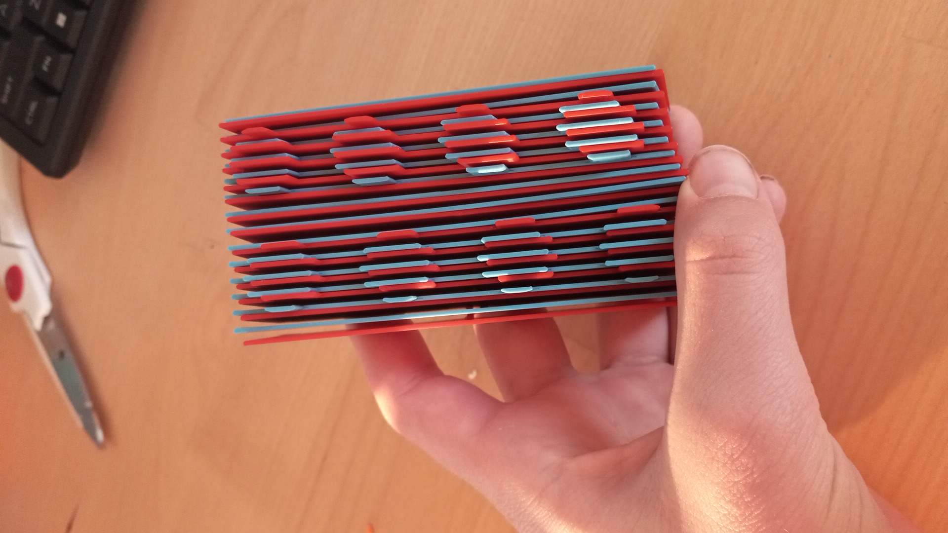 Miniatura 3 do modelo 3D Quantum Brick See-through