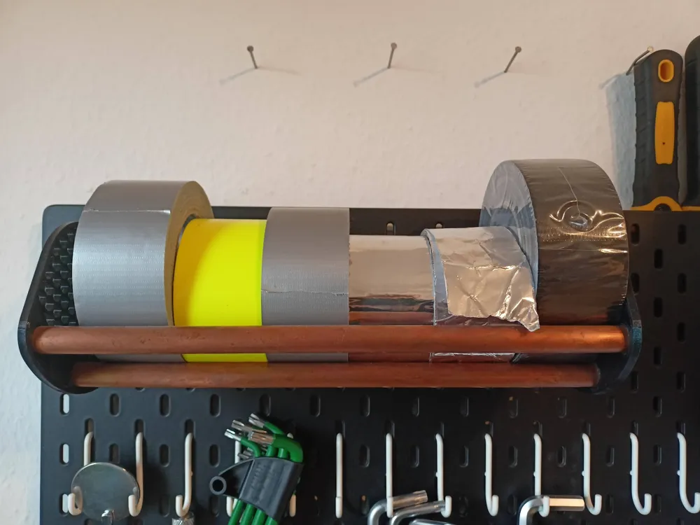 Skadis Tape Rack - Free 3D Print Model - MakerWorld