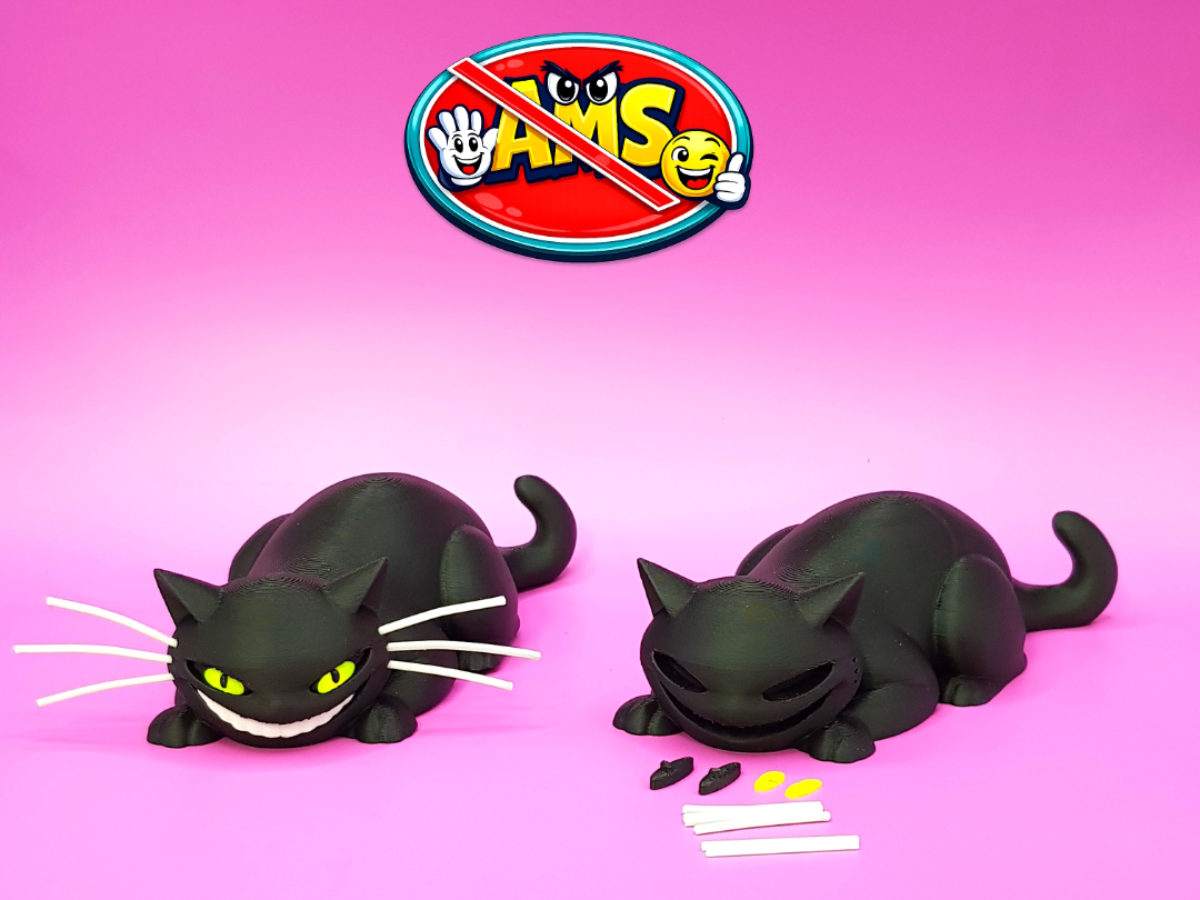 NO AMS Grinsekatze Nr 2 Cheshire style cat