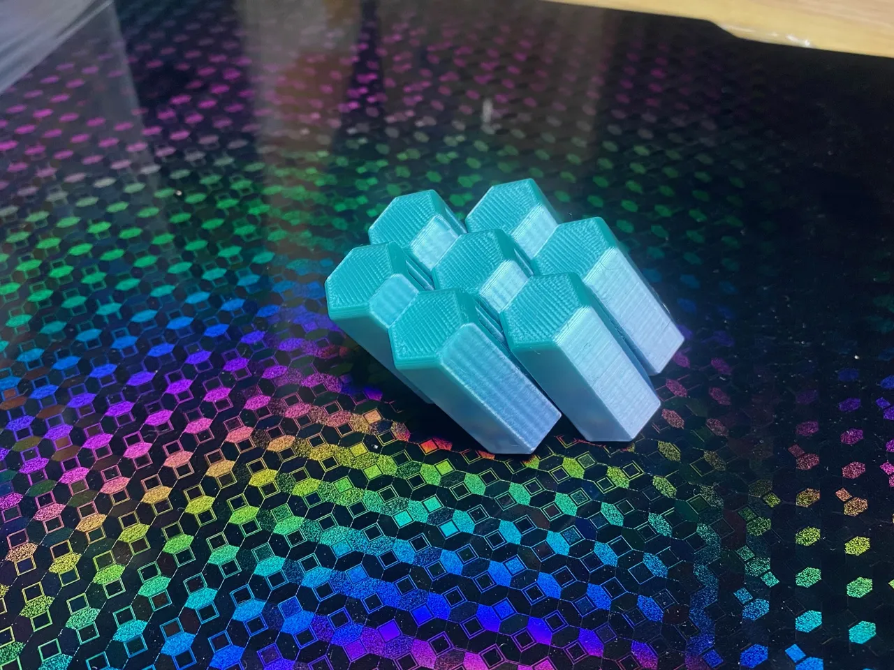 Honeycomb Fidget - Vertical Flush Object view 4