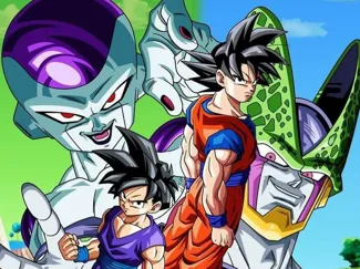 Goku with Gohan, Villains CMYK Lithophane
