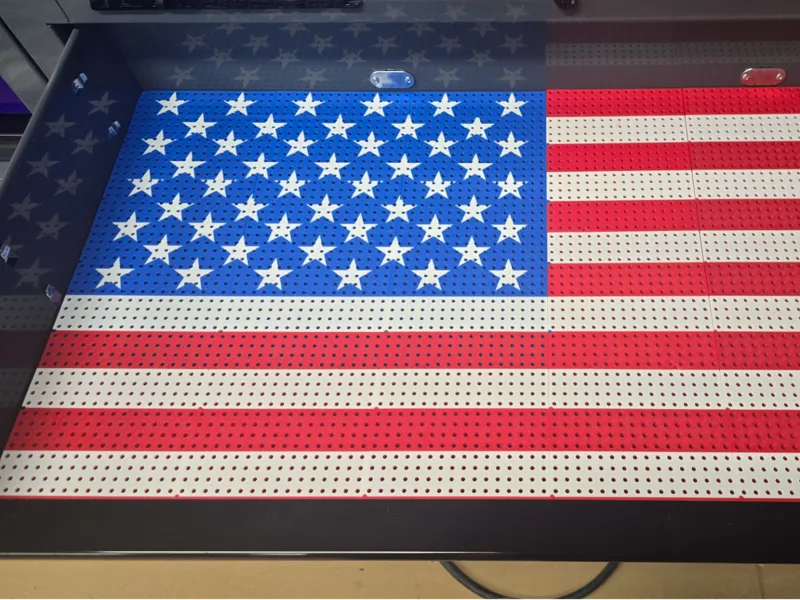 ToolGrid US Flag US General 42 & Husky 50in Drawer