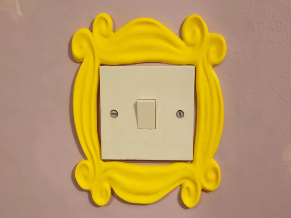 Friends UK Light Switch Frame by neilault - MakerWorld