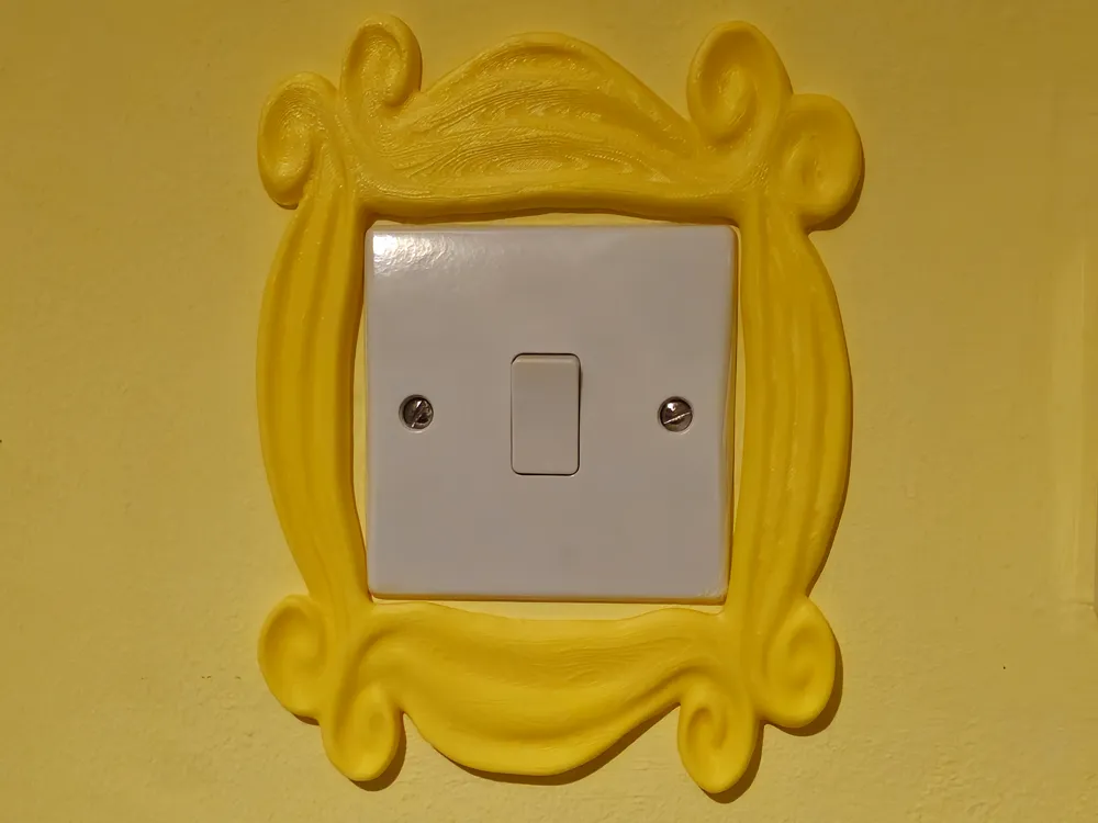 Friends UK Light Switch Frame by neilault - MakerWorld