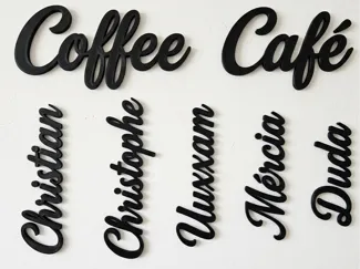 Wall Decor Lettering