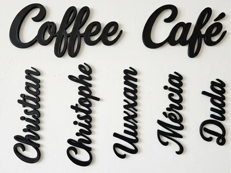 Wall Decor Lettering