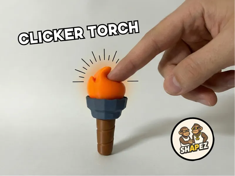 Clicker Torch Fidget