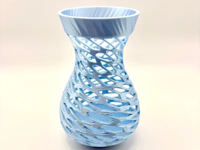 Open Ripple Vase