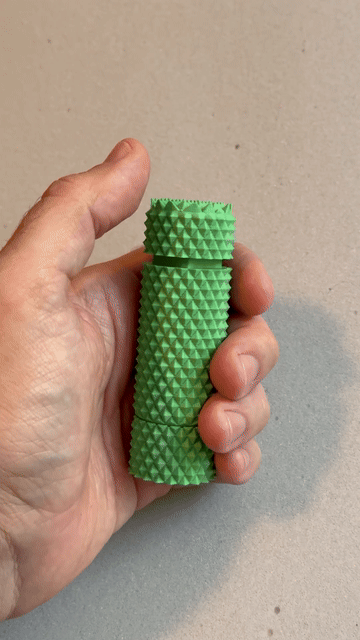 Spiky Click & Spin Fidget – Mechanical Switch Toy - 1