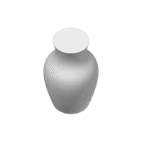 Vase torsadé (24 cm) — photo 3