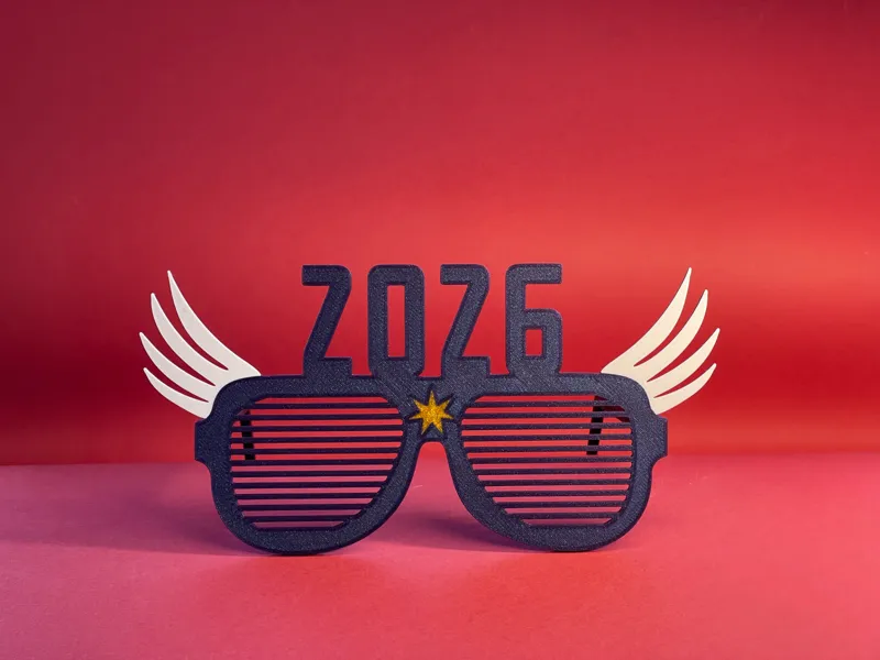 2026 New Year Glasses