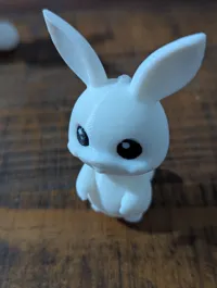 Figurine lapin multicolore — photo 4