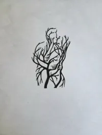 Décoration murale couple Arbre de Vie — photo 5