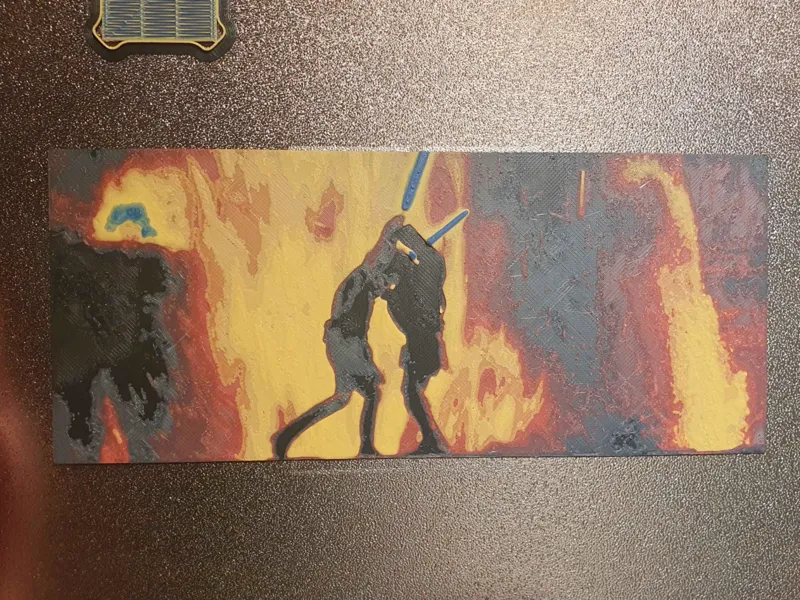 Star Wars Battle of the Heroes Hueforge