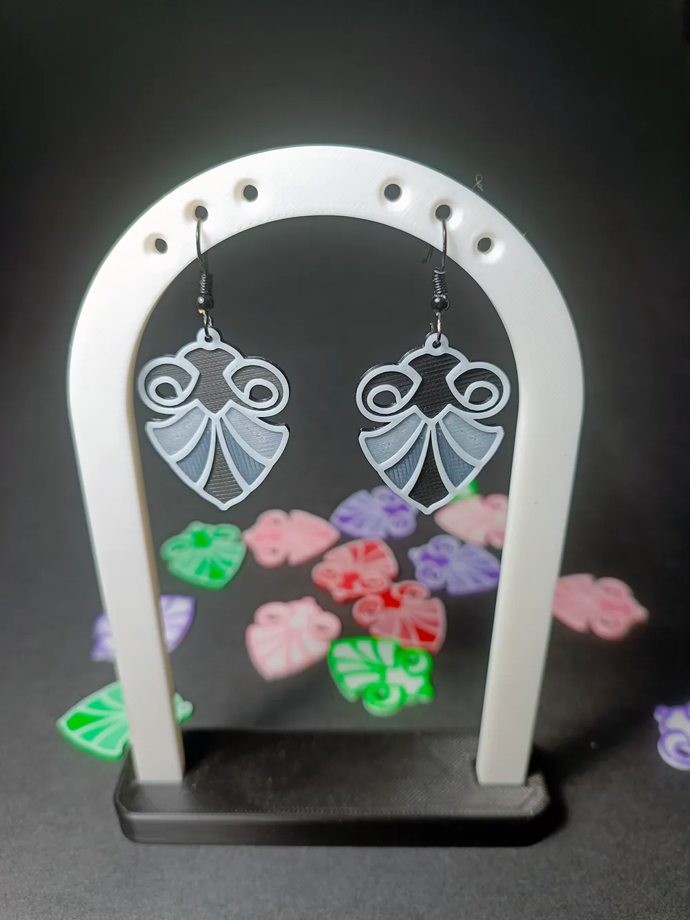 Royal Swirl Earrings view 4