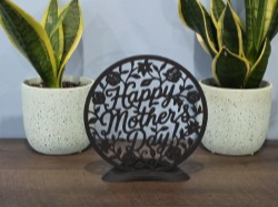 HAPPY MOTHER'S DAY SIGN w/STAND