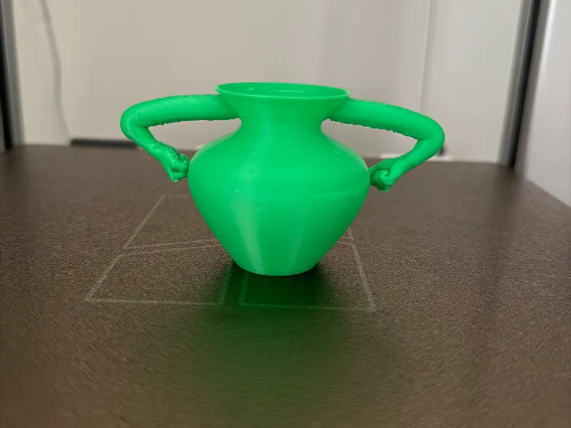 wütende Vase