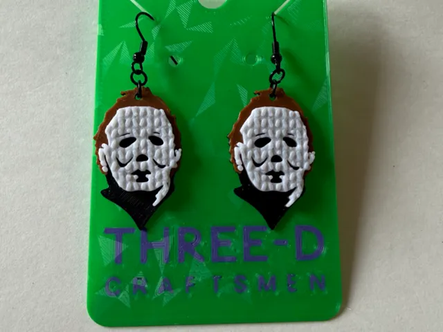 Knit Mike Meyers Earrings