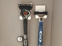 Crochets muraux pour brosse à dents et rasoir — photo 2