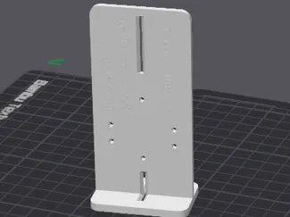 Drill Template for Hettich Push to Open Silent Pin
