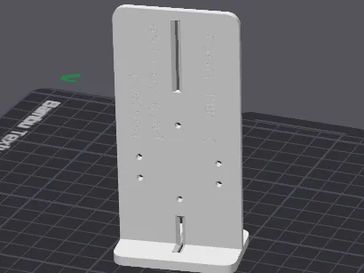 Drill Template for Hettich Push to Open Silent Pin