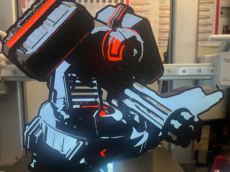 A PDC Lightbox off the Rocinante from The Expanse