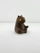 Фигурка капибара в йога поза
