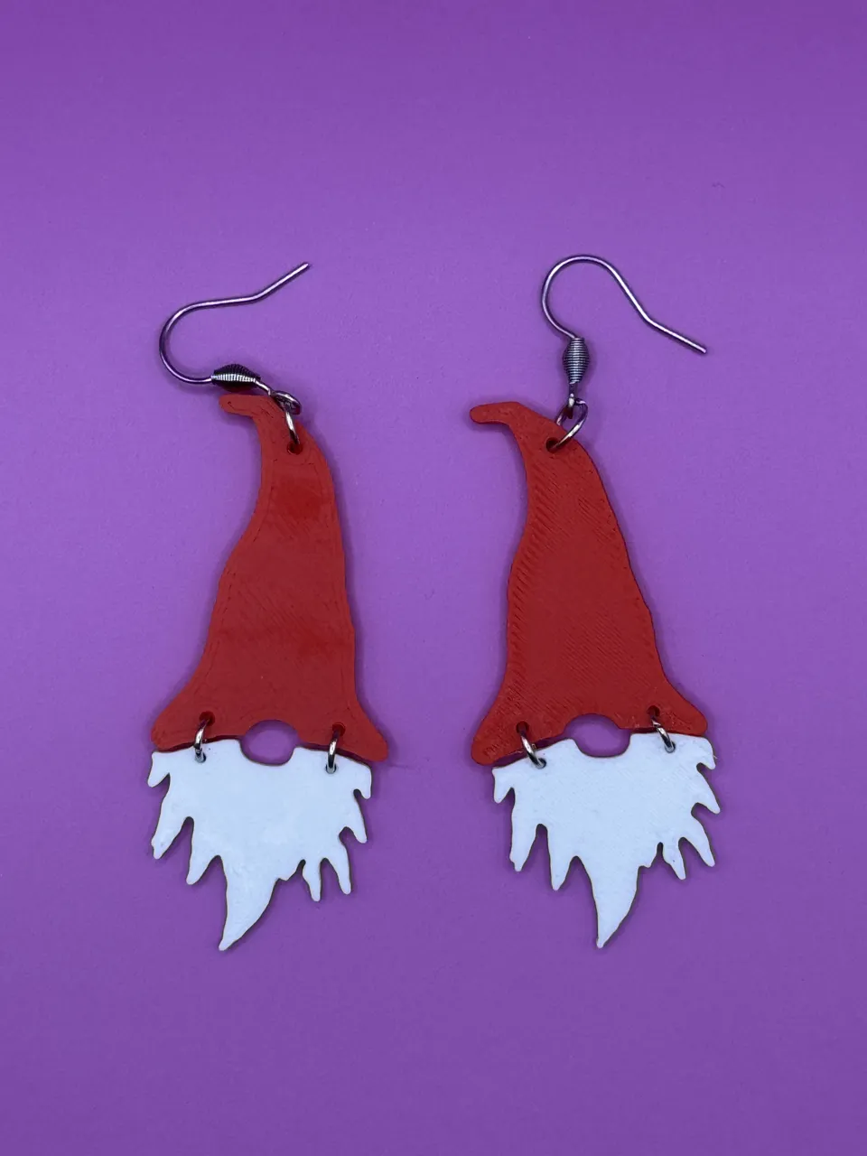 Christmas Gnome Earrings view 3