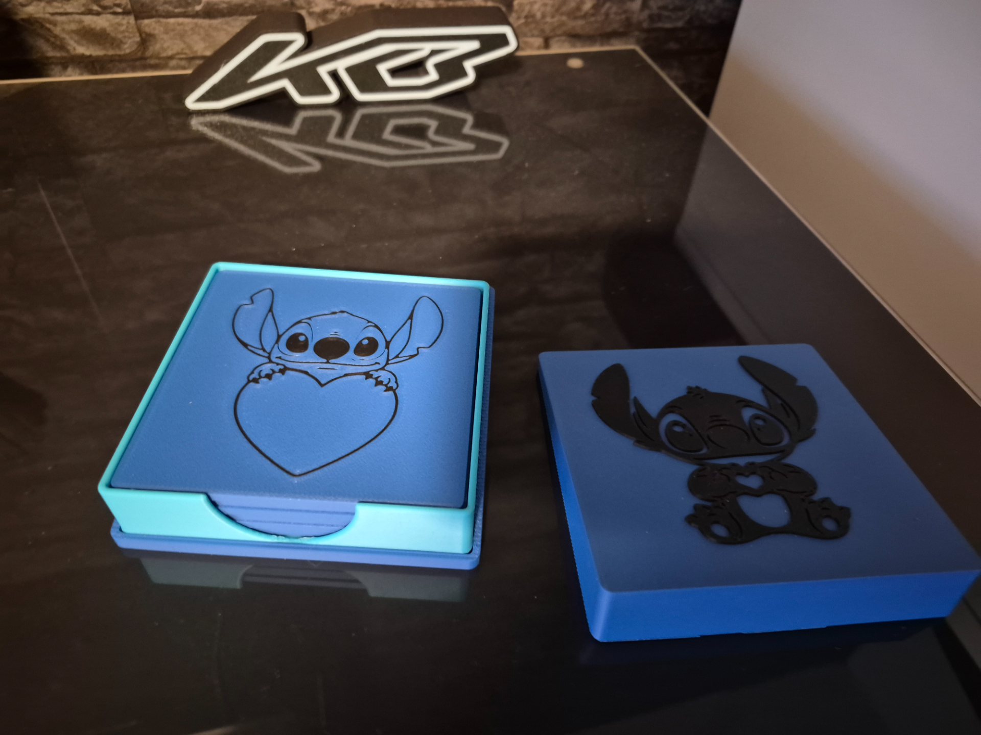 Stitch Untersetzer Set mit Box