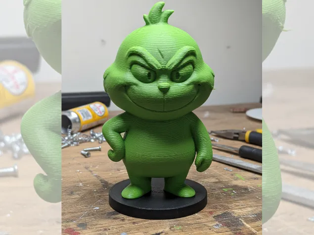 Mini Grinch - Mischievous Green Creature
