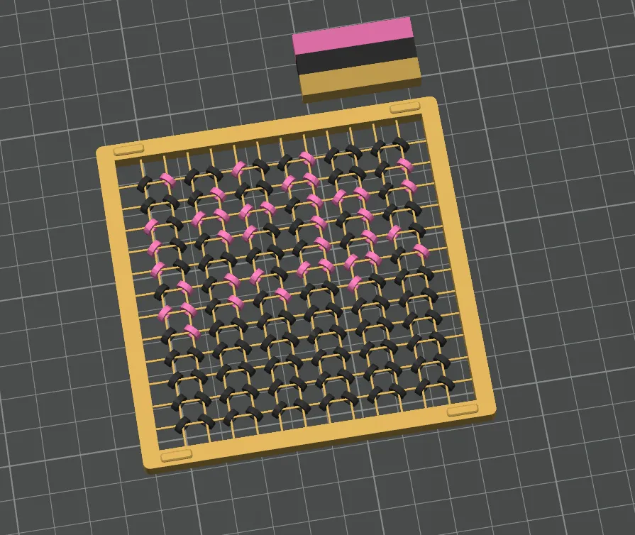 Memory String Frame Vintage Magnetic-Core Memory Stacking String Art by Joshuaisodd ...