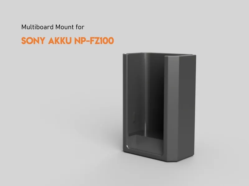 Multiboard - Sony Akku NP-FZ100 Mount