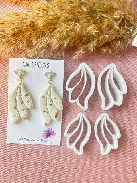 Polymer Clay Earring Mold 35 view 3