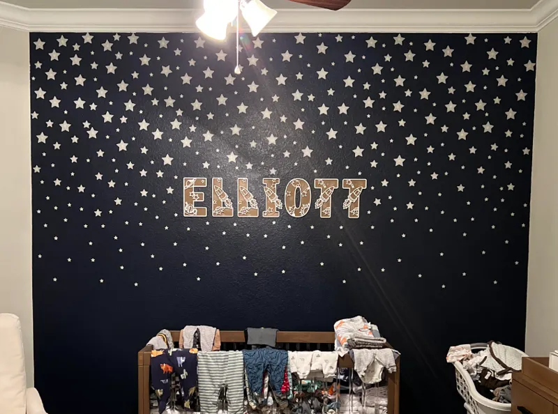 Wall Glow in the Dark Stars for Kids room