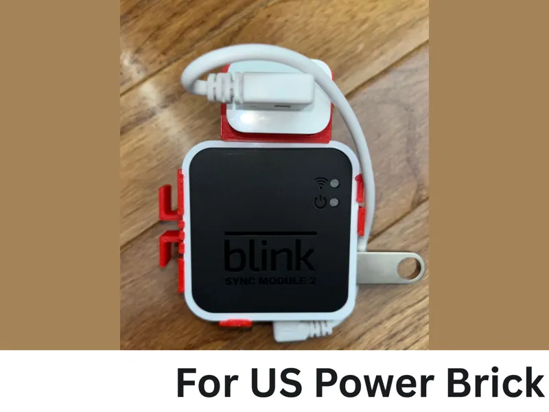 Blink Sync Module 2 Wall Plug Mount for US Outlets
