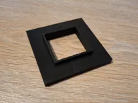 Cache de finition pour tube carré 30x30 mm — photo 2