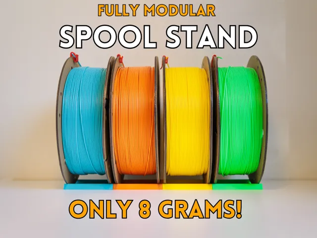 Modular Spool Stand, Only 8 Grams Each