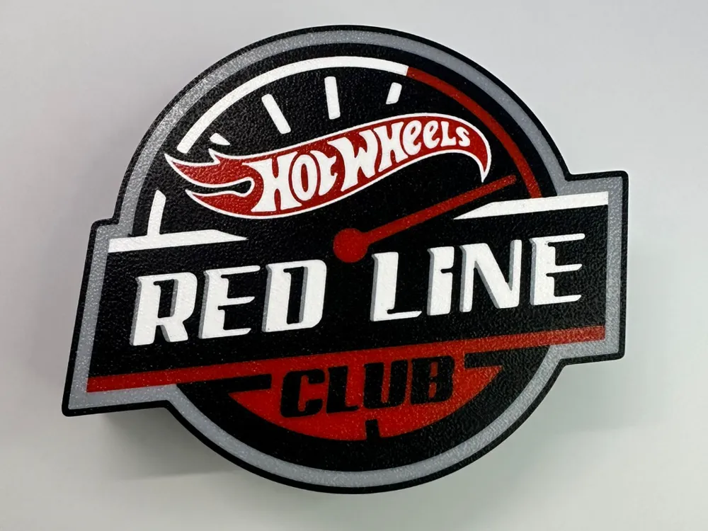 LIGHTBOX Red Line Club - Free 3D Print Model - MakerWorld