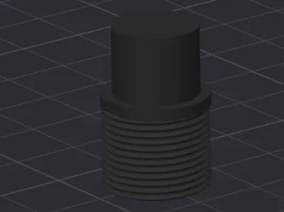 under monitor microphone arm 5/8" adapter