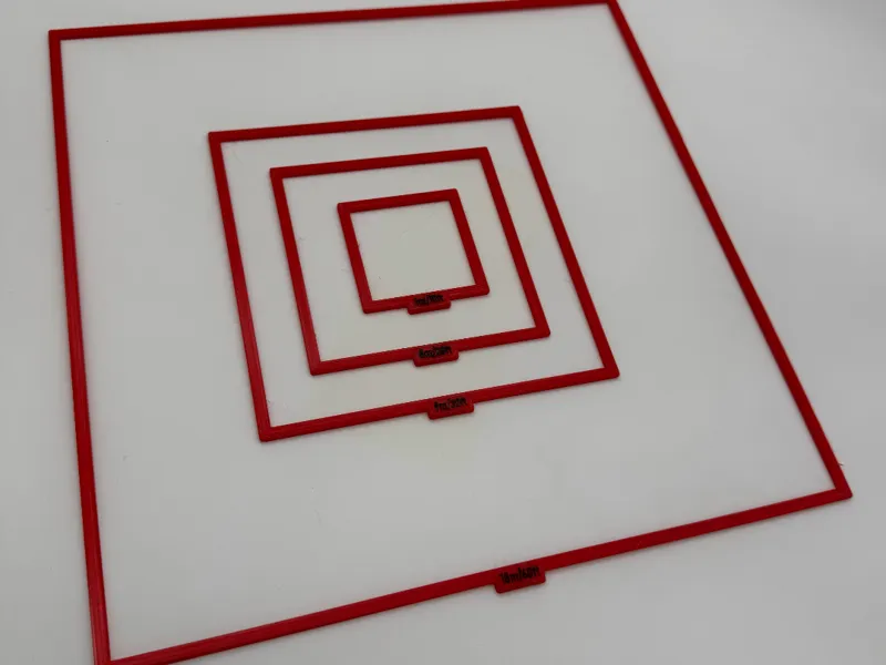 DnD Spell Range Squares – 10ft to 60ft