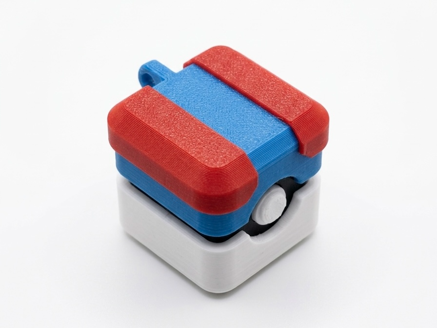 Poke Ball Fidget Clicker - Great Ball