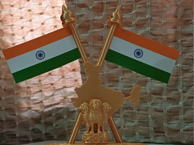 Indian Pride Flag Stand 