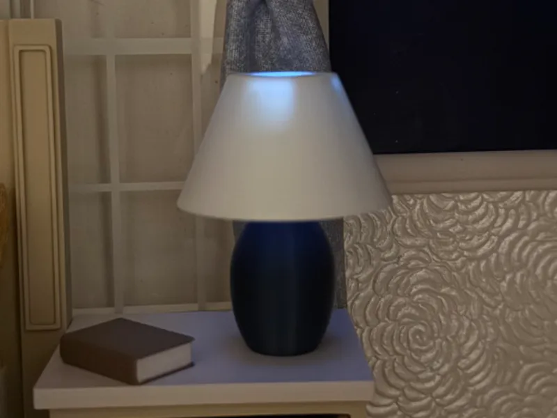 Working Dollhouse Lamp 1:12 Scale
