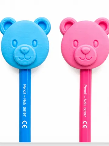 Accesorio para filamento: Cute Bear Pencil Topper — vista de referencia 2