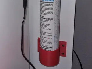 Wandhalterung für Sodastream- CO2 Anlage