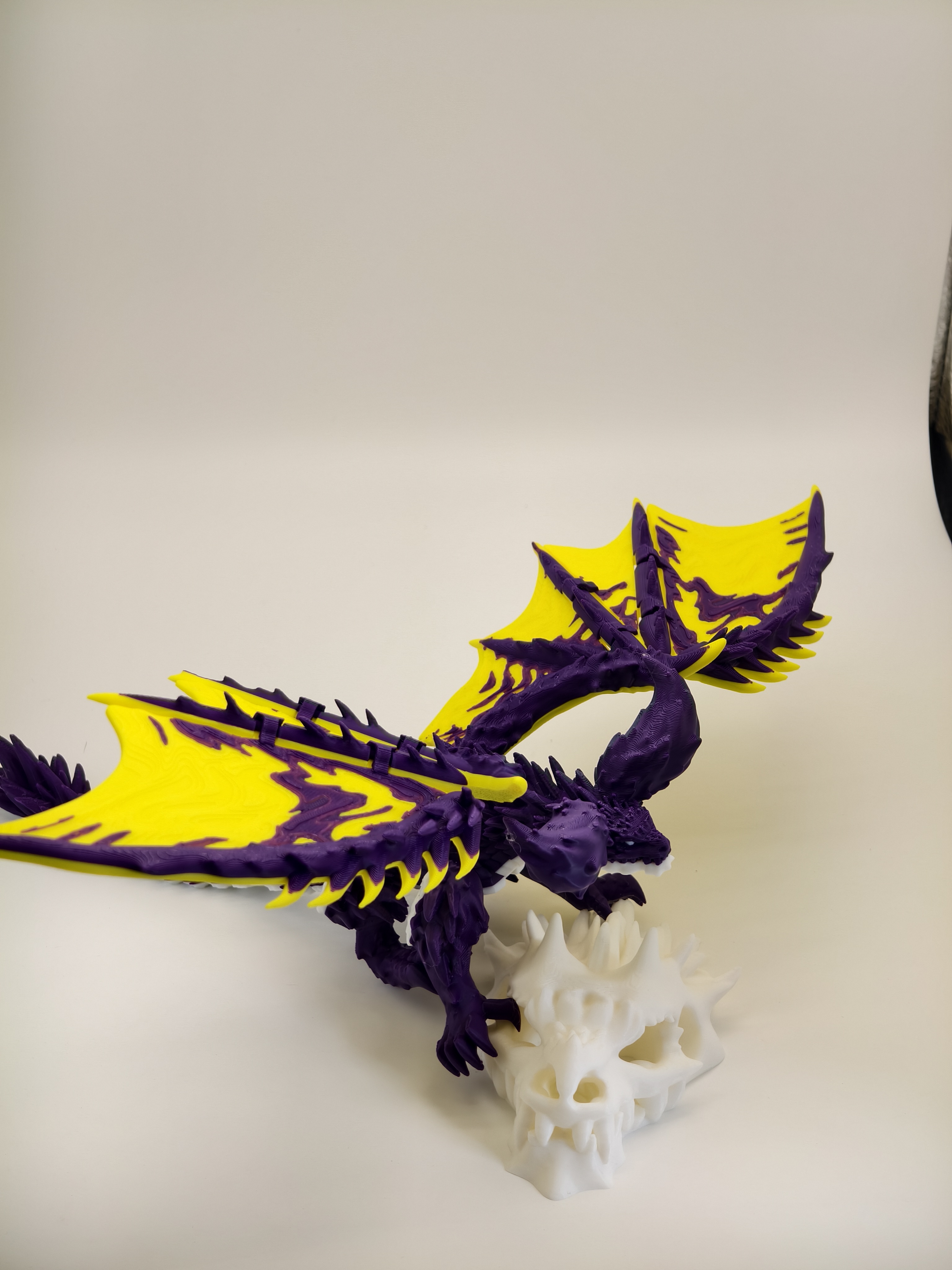 Miniatura 3 do modelo 3D 怪物猎人，灭尽龙，MINI可打，龙角需要少量支撑