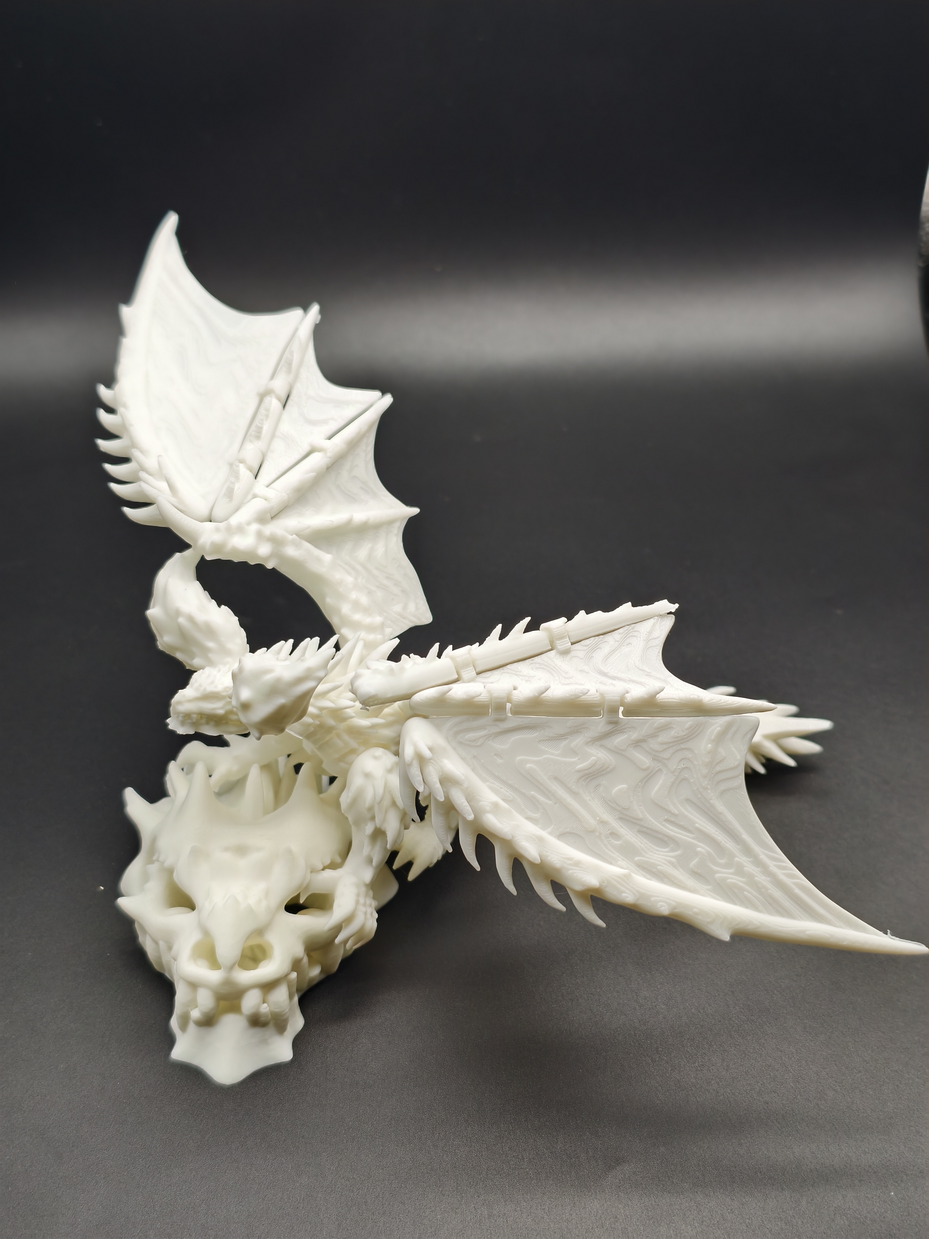 Miniatura 2 do modelo 3D 怪物猎人，灭尽龙，MINI可打，龙角需要少量支撑