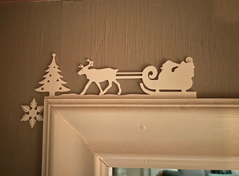Yet another christmas door corner ornament