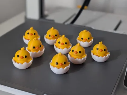Cute Mini Hatching Chick